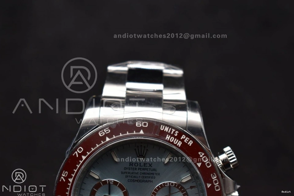 Bracelet 4131 Ice Daytona Sticks 126506 Blue Clean Asian 1:1 SS Clone Markers on 904L SS Best Edition Dial Super 904L 0327